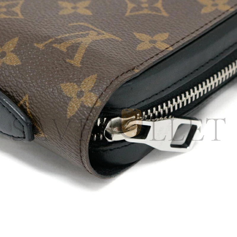 l0*is V*t0n monogram macassar canvas zippy xl wallet n41503 (22*13.5*4cm)